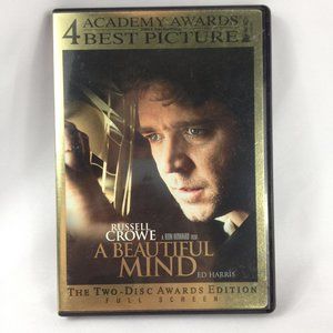 A Beautiful Mind - 2001 - 2 Disc Edition - DVD - Used